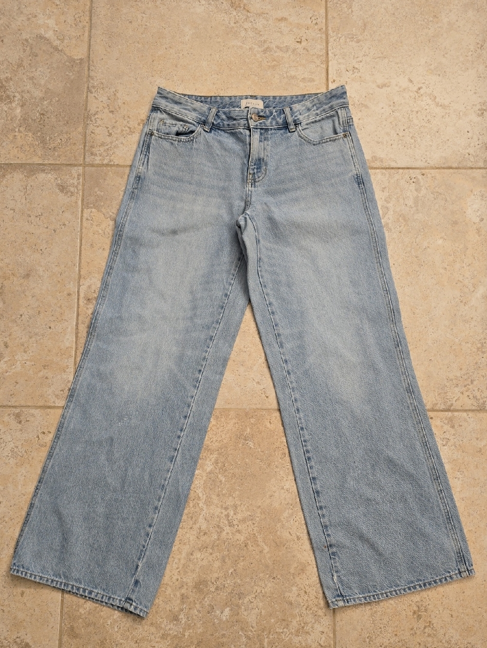 PacSun Light Blue Wide-Leg Jeans